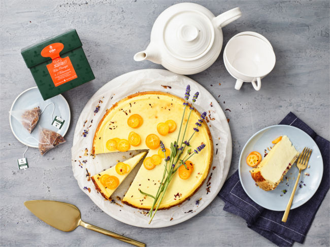Image of the EILLES TEE recipe Vita Orange cheesecake