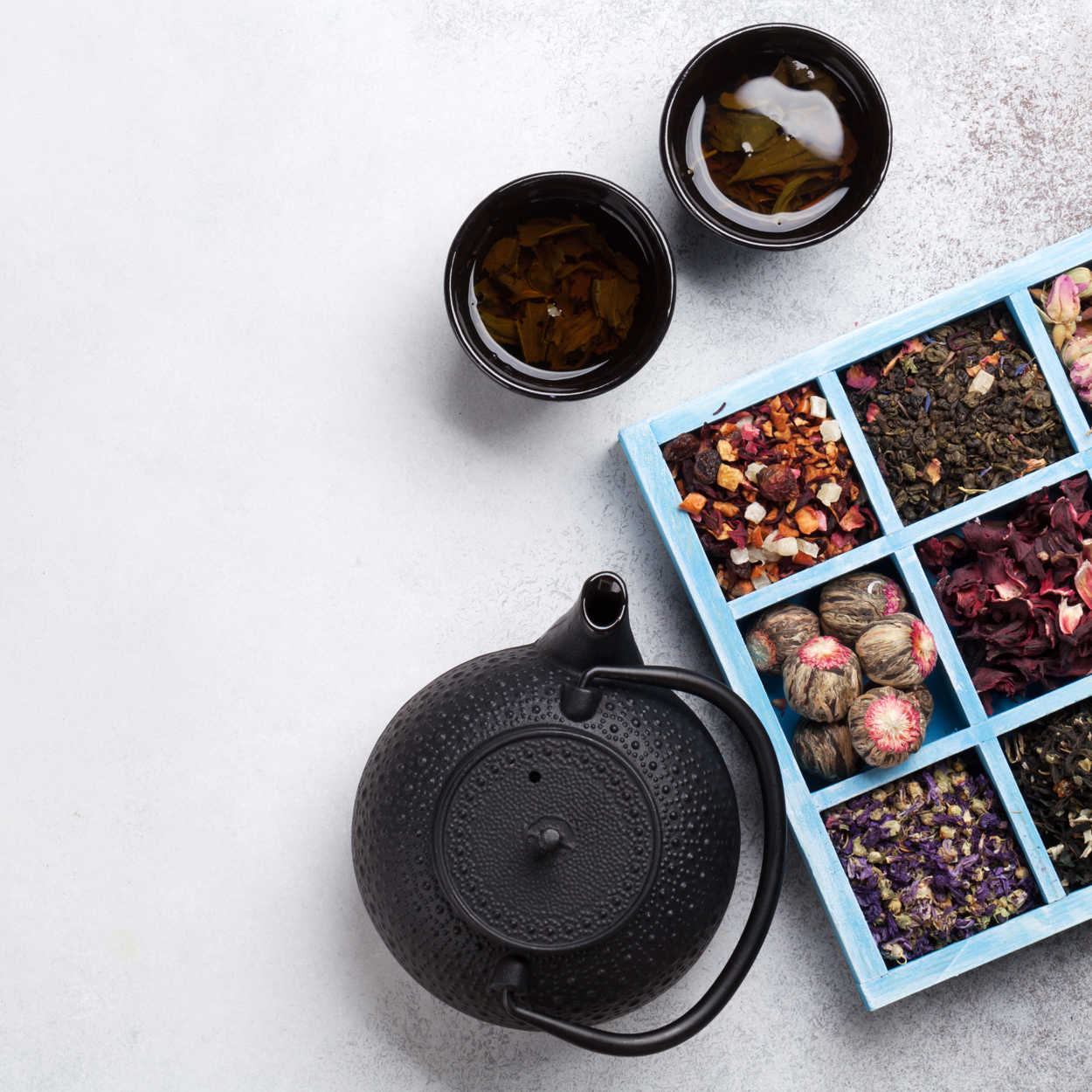 fruechtetee box tasse kessel 